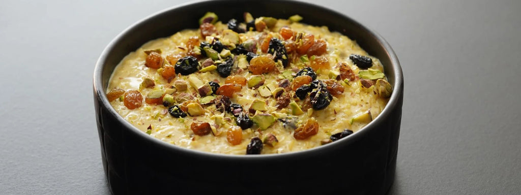 Kadi Hue Kheer: A Rich & Creamy Caramel-Infused Rice Pudding