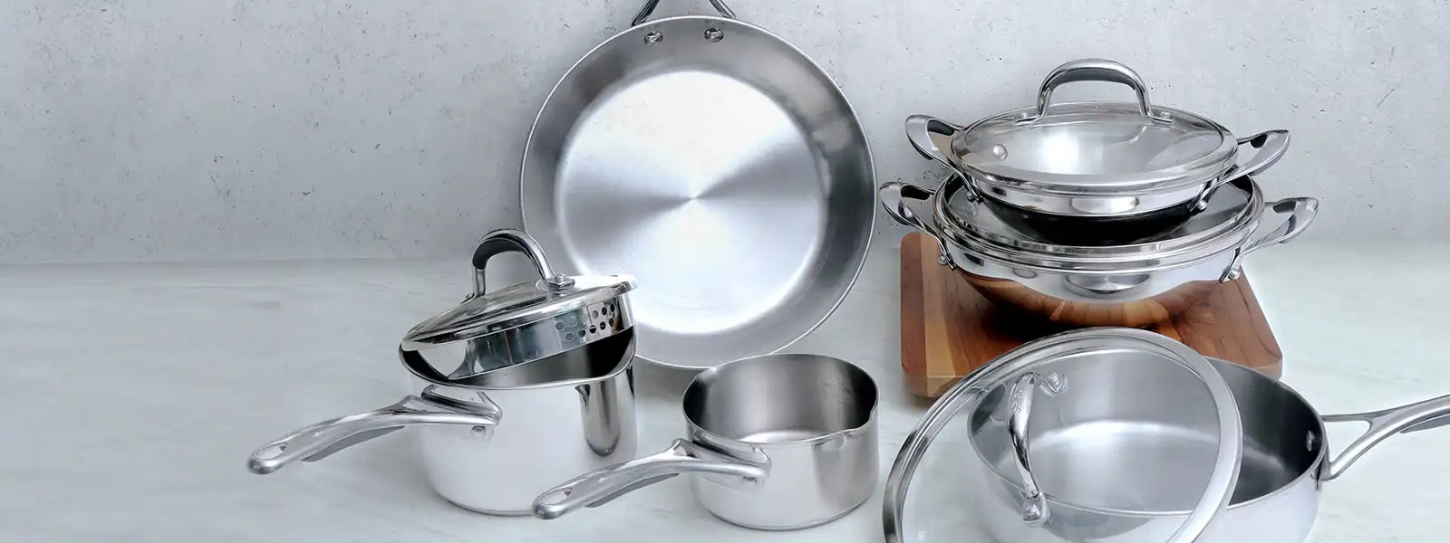 Meyer Select Entire Range  Best Nickel-Free Stainless Steel Cookware 