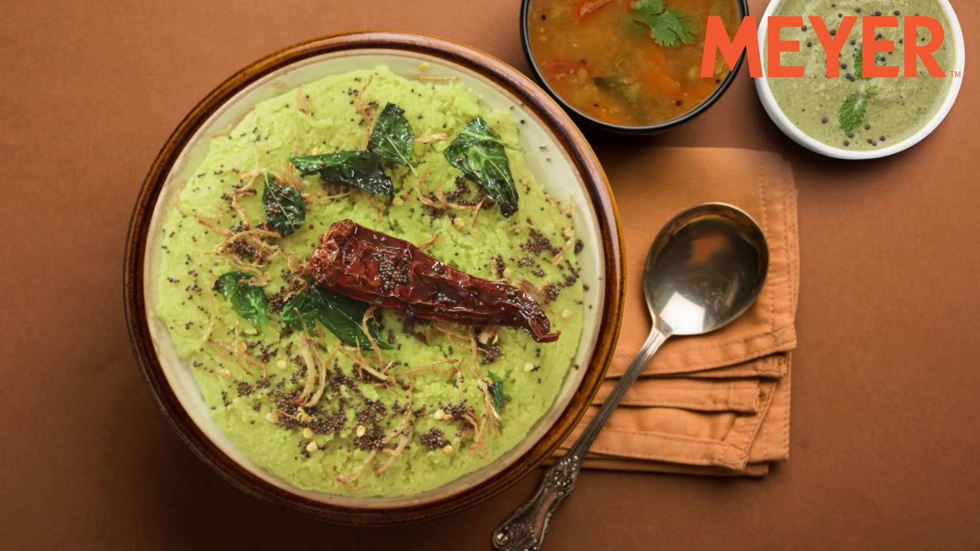 Green Peas And Basil Idli