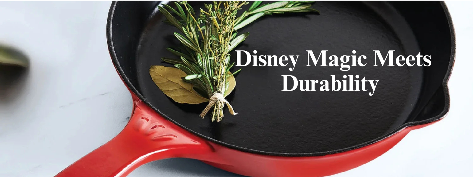 Enameled Cast Iron Frypans: Disney Magic Meets Durability and Style