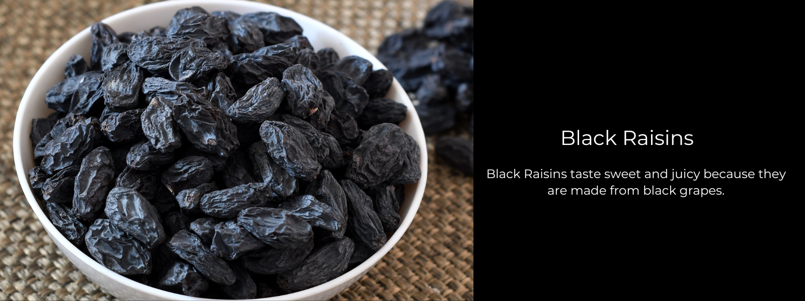 Black Raisins – Health Benefits, Uses and Important Facts - PotsandPans  India