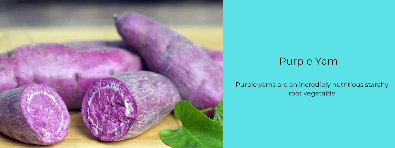 purple yam calories