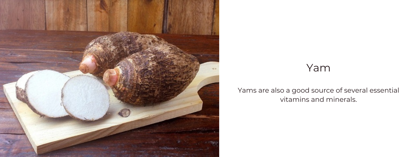 West African Yams Information and Facts