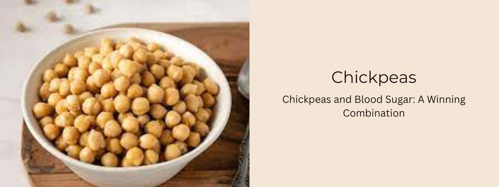 Chickpeas and Blood Sugar: A Winning Combination