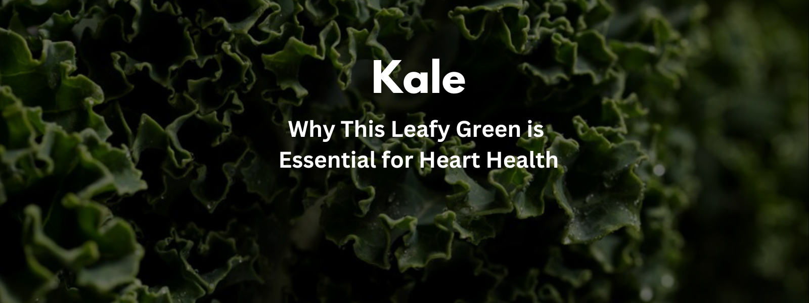 Kale: Why This Leafy Green is Essential for Heart Health