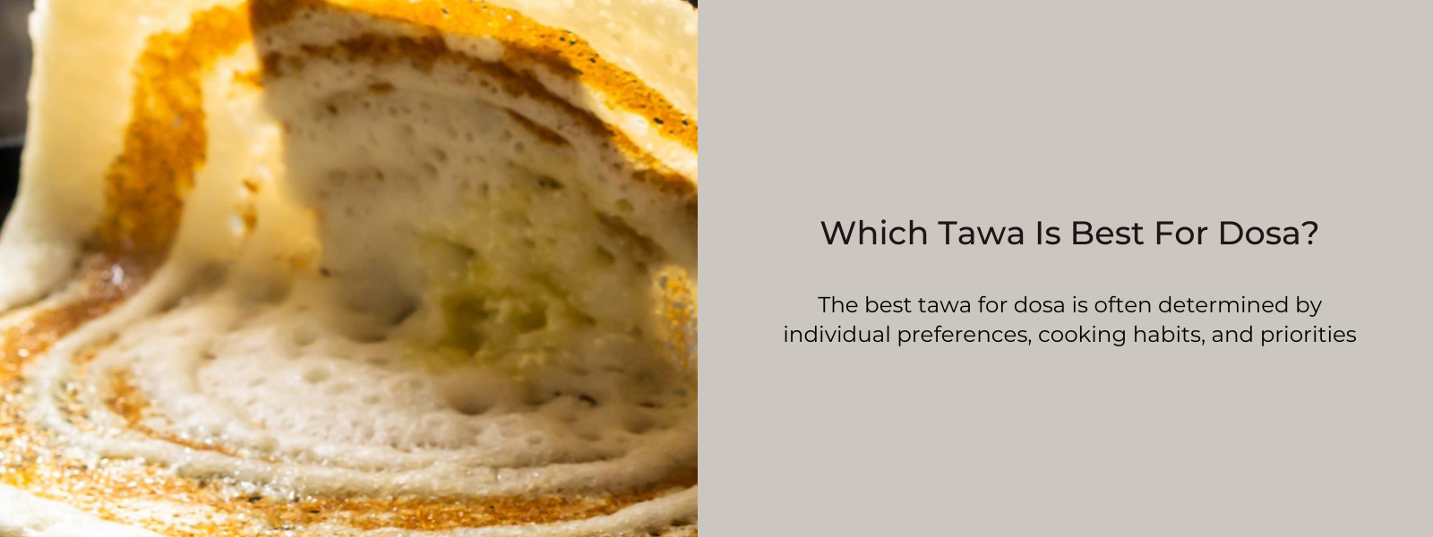 Cast Iron Dosa Tawa Vs Nonstick Tawa: Best Dosa Tawa in India - PotsandPans  India