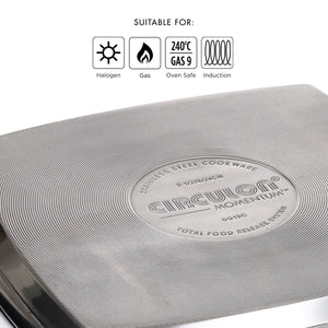 Circulon Momentum Non-Stick 24cm Square Grill Pan