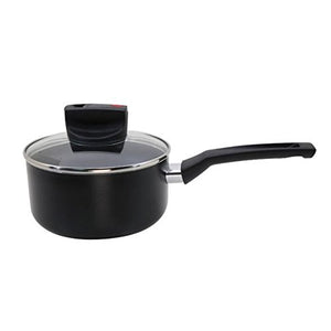 Meyer Safecook Non-Stick Saucepan, Black, 26Cm/1.4L