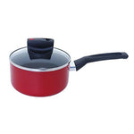 Meyer Safecook Non-Stick Saucepan, Red, 16Cm/1.9L