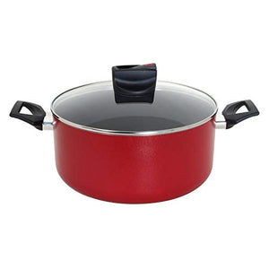 Meyer Safecook Non-Stick Casserole, Red, 22Cm