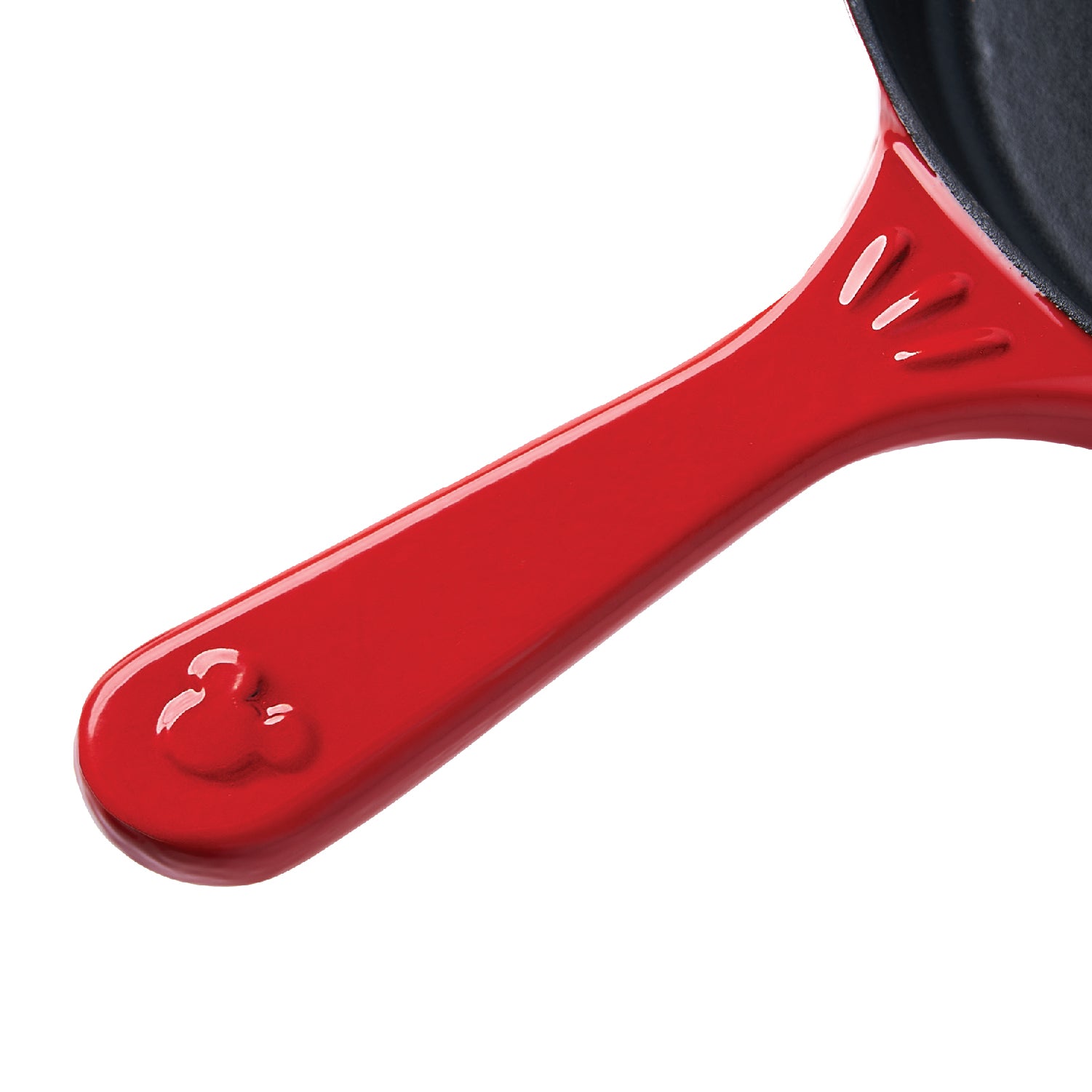 Meyer Disney Bon Voyage  Enameled Cast Iron Frypan, 26cm, Red