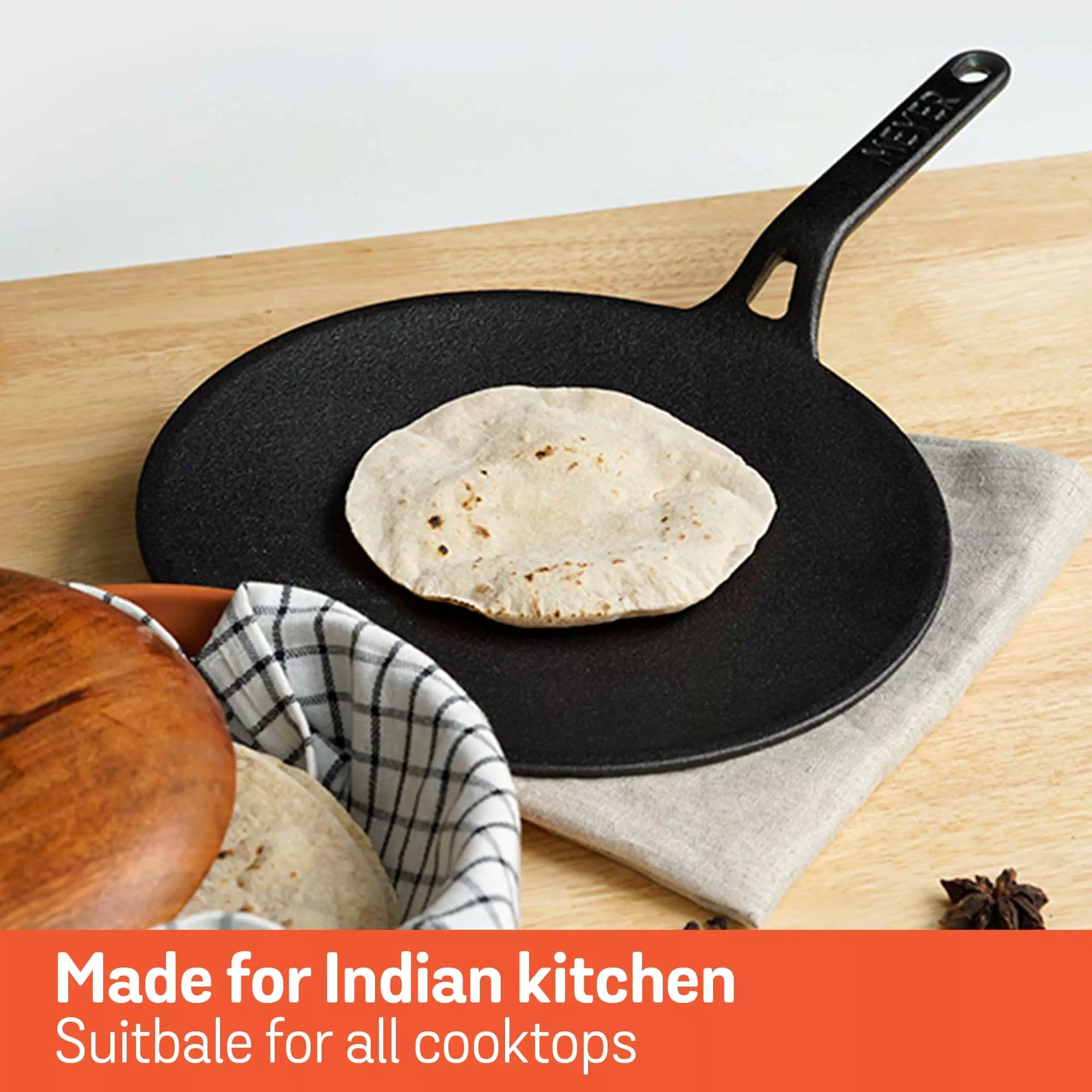 Buy Best Cast Iron Roti/Dosa Tawa Online in India at Best Prices