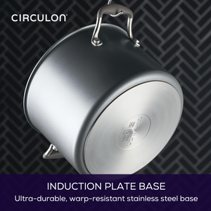 Circulon Scratch Defense A1 Series Nonstick Stockpot with Lid, 24 cm, 7.58 L