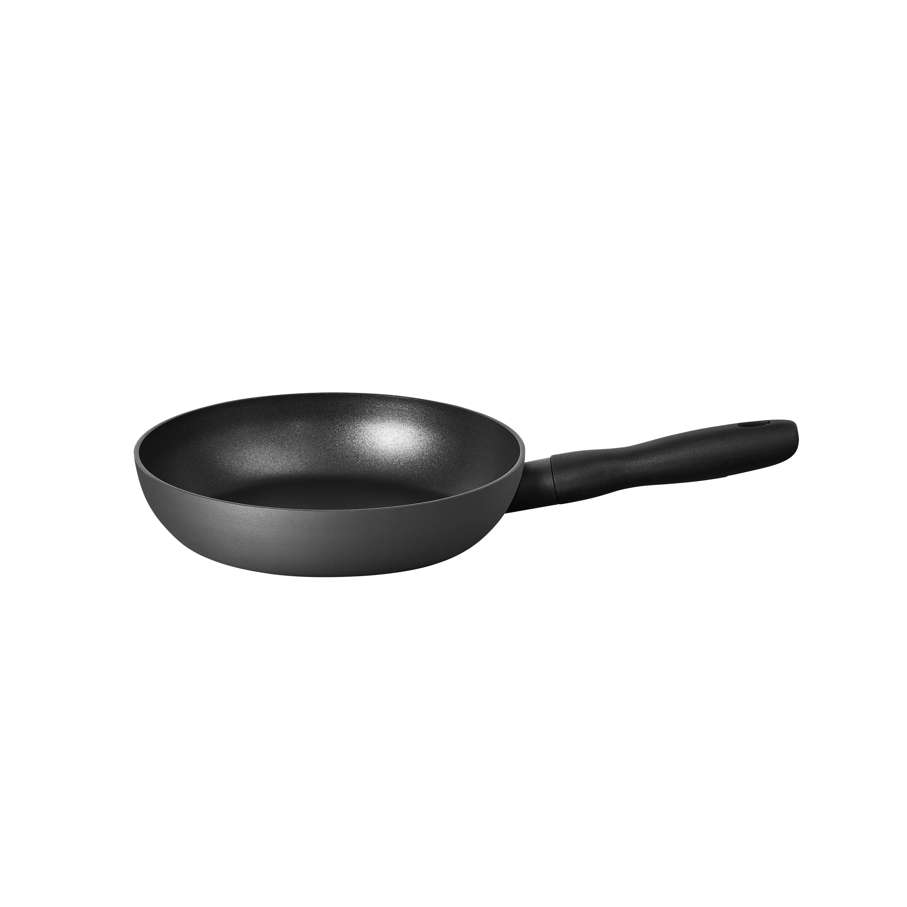 Meyer Bauhaus Nonstick Open Frypan, 20 cm, Dark Grey