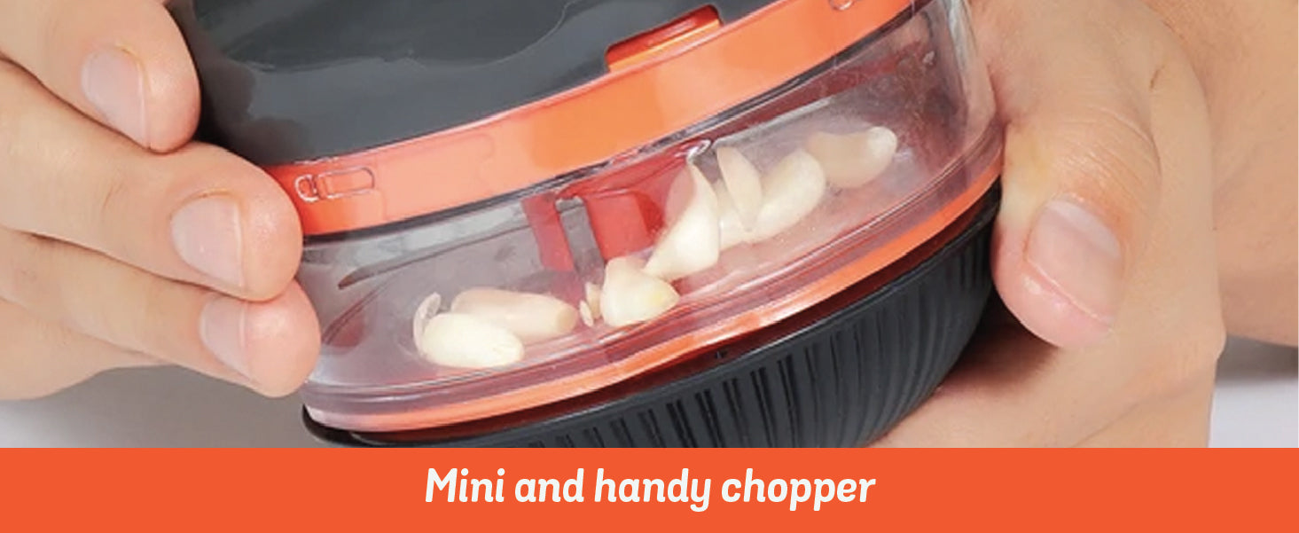 Meyer Kitchen Hacks Mini Handy Chopper, 125ml