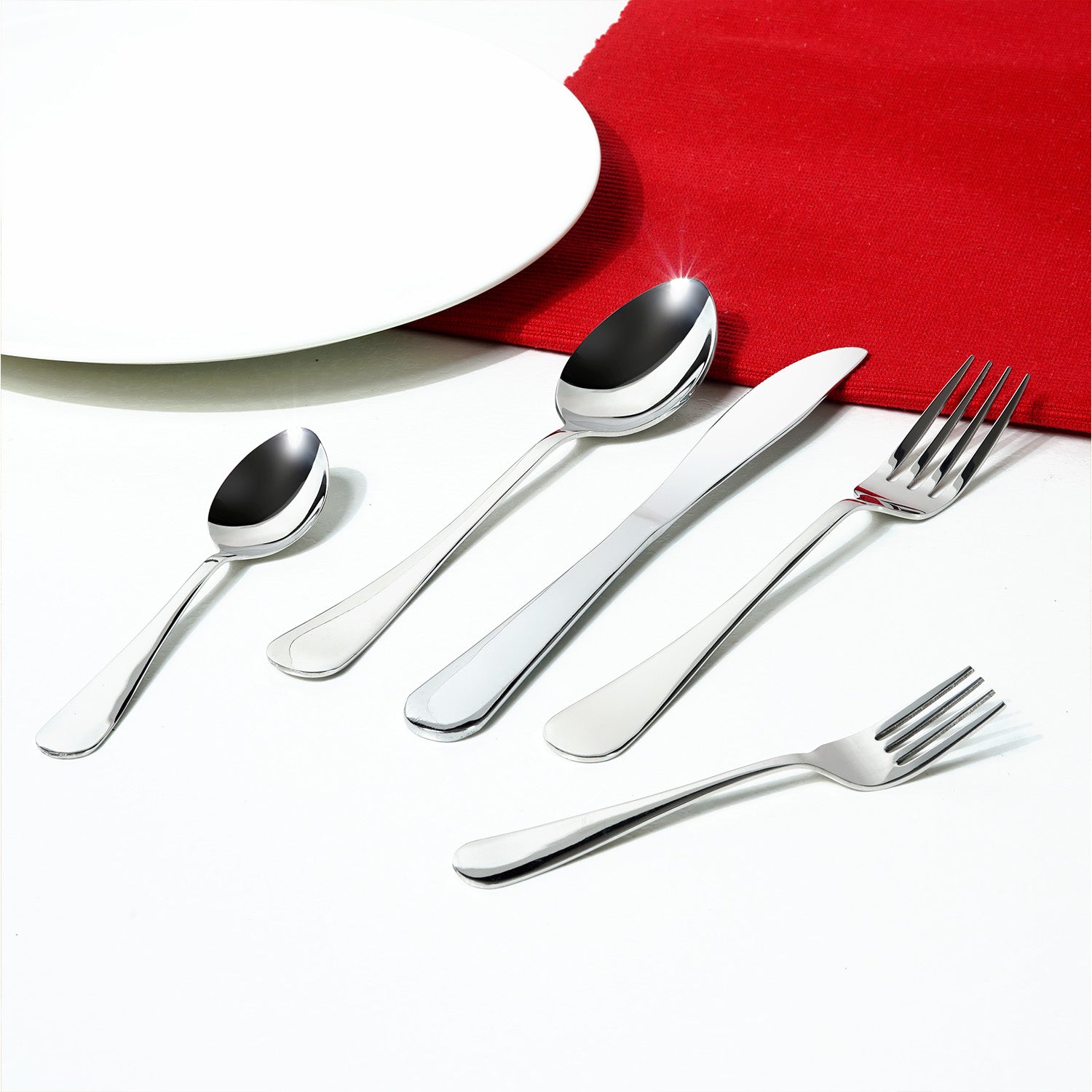 Meyer 6pcs High-Gloss Stainless Steel Dinner Fork Set