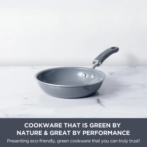  Meyer Anzen Healthy Ceramic Coated Aluminum Cookware Kadai with  Lid, (30cm, Grey): Home & Kitchen