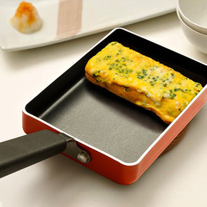 Stainless steel Japanese tamagoyaki pan omelette egg kitchen frying pan