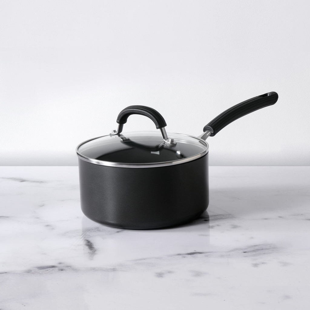 Circulon Origins 18cm Saucepan Non-Stick + Hard Anodized, Grey (Suitable For Gas & Induction) - Pots and Pans