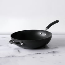 Circulon Origins 30cm Stirfry Non-Stick + Hard Anodized, Grey - Pots and Pans